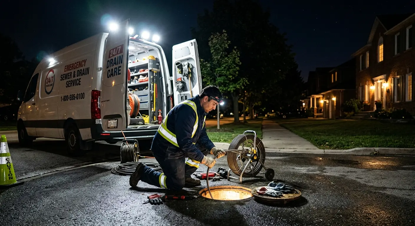 Drain Snake Service in East Cleveland, OH